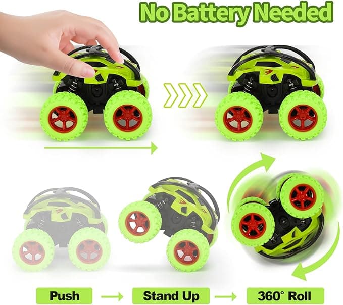 BouncyCar - mini samochodzik autko rajdowe obracające się o 360°
