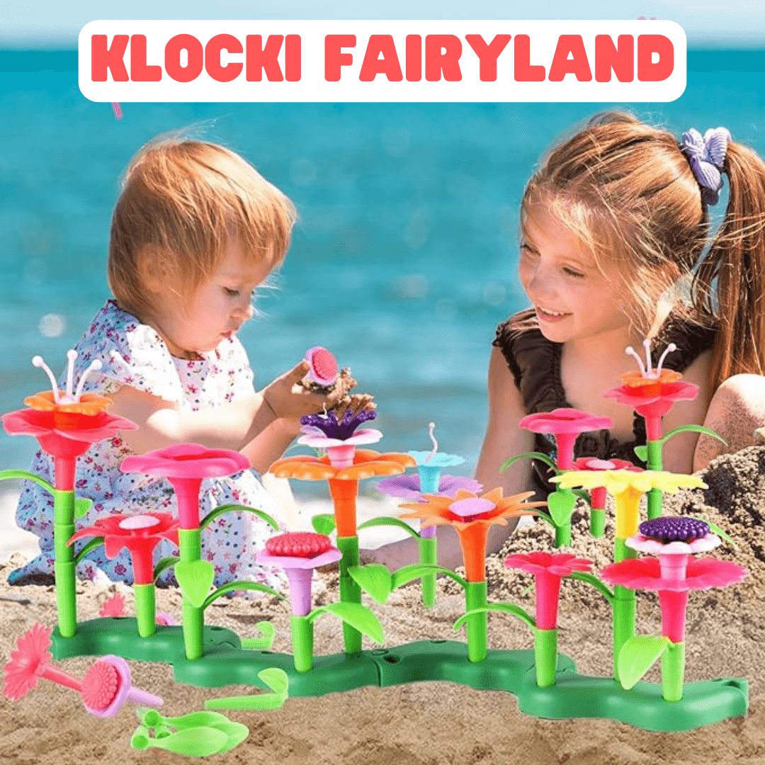 Klocki FairyLand - zestaw XXL 135 elementów z kuferkiem