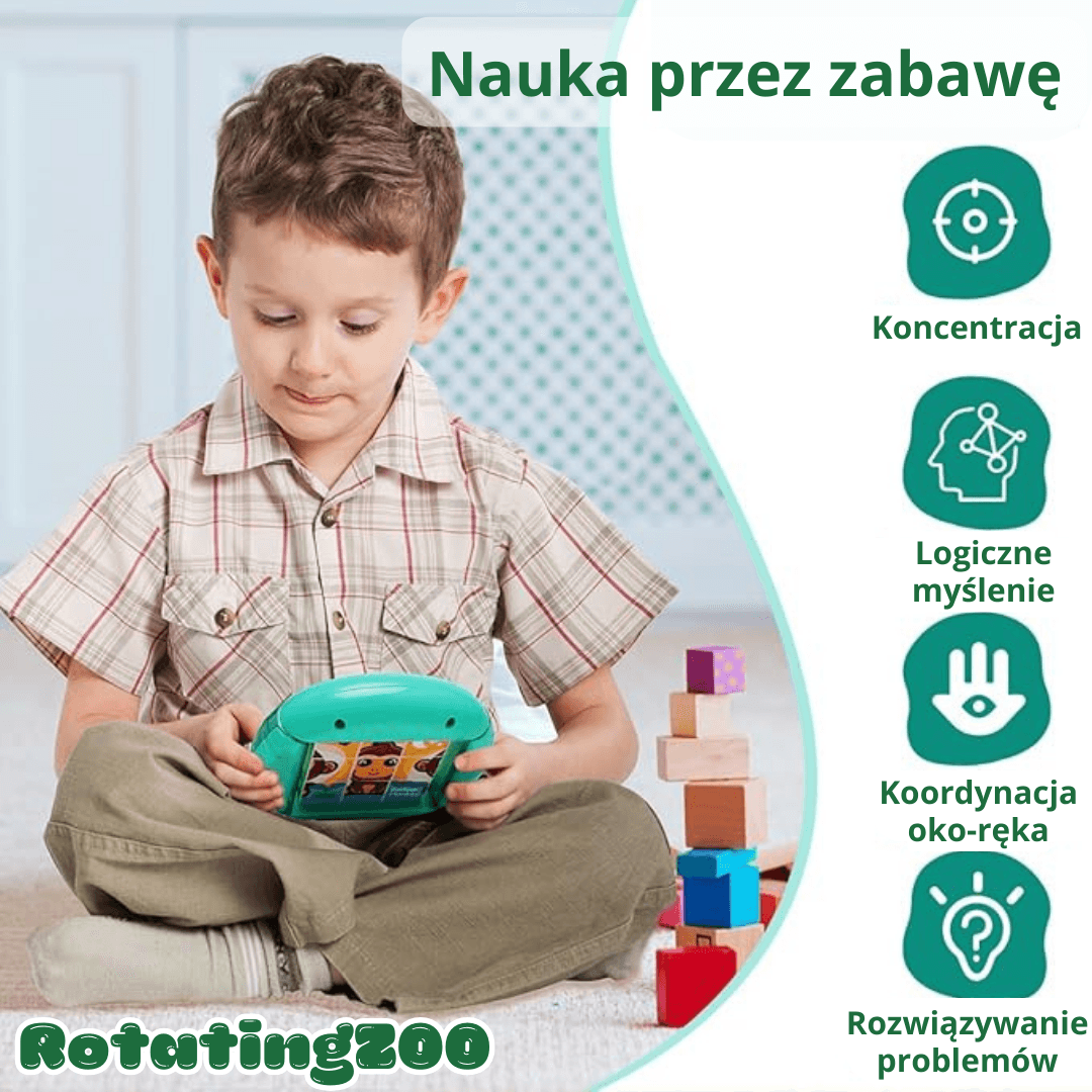 RotatingZOO - Obrotowa układanka obrazkowa