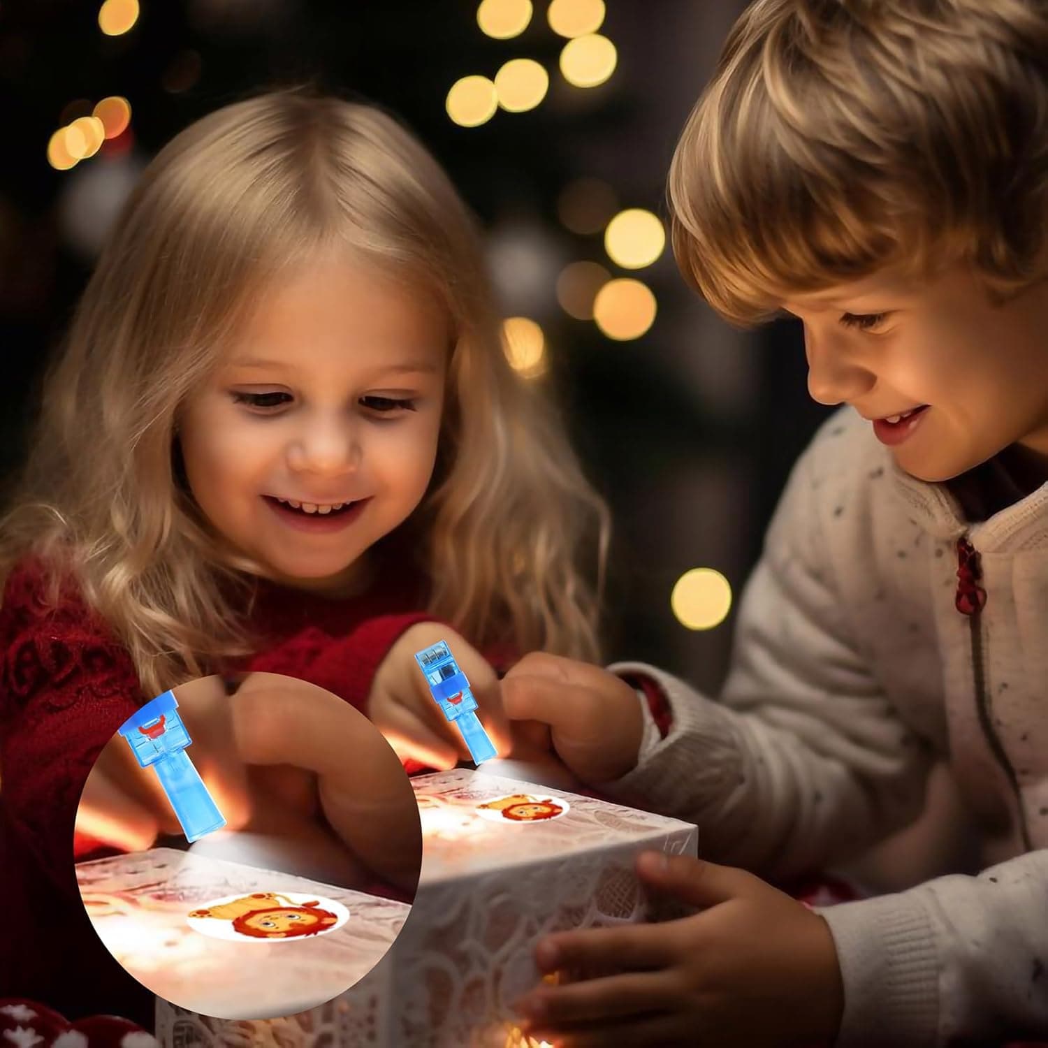 FingerPix™ - mini projektory LED zakładane na palce
