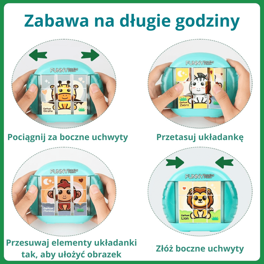 RotatingZOO - Obrotowa układanka obrazkowa